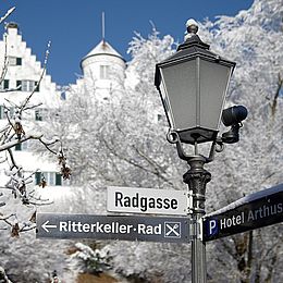 Erlebnishotel Arthus, Aulendorf, Aulendorfer Schloss, Winterlandschaft Oberschwaben