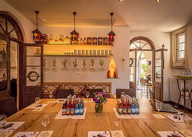 Kreativ tagen und feiern, klösterliches Ambiente, Tagungsraum Refektorium, Klosterhotel, Hotel Arthus, Aulendorf