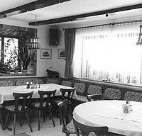 Gaststube 1972 Rad Aulendorf alte Gaststube 1972 im Rad Aulendorf