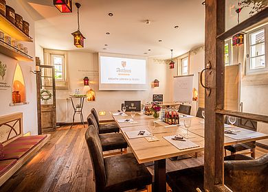 Kreativ Tagen und Feiern, Tagung, Hotel Arthus, Tagungsraum Refektorium, Klosterhotel